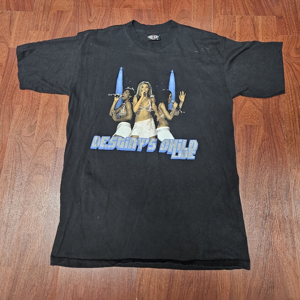 Vintage 2001 Destiny's Child Beyonce TRL Shirt